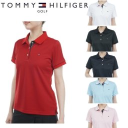 トミーヒルフィガー ゴルフ レディース ベーシックフラッグ ポロシャツ TOMMY HILFIGER THLA315 お誕生日祝い お祝い 記念品 30代 40代 50代 60代 母の日 お母さん 還暦祝い 敬老の日 彼女 人気プレゼント プレゼント