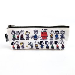 スヌーピー ペンケース 整列アート 文具 おしゃれ 可愛い 筆入れ ペンポーチ 軽量 シンプル