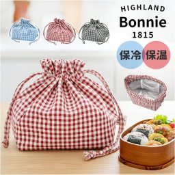 Bonnie ランチ巾着 通販 現代百貨 A764 弁当袋 チェック 巾着 かわいい ギンガムチェック 女の子 男の子 お弁当袋 巾着袋 女子 男子 大人 子供 小学生 幼稚園 入園準備 高校生 中学生 キッチン雑貨 オシャレ
