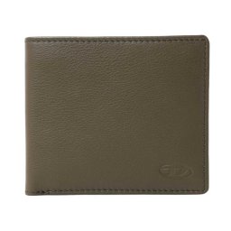 ディーゼル DIESEL 二つ折り財布 X08424 P0685 H9032 HIRESH S HISSU 小銭入れ付き 二つ折り 財布 メンズ オリーブ系＋オレンジ