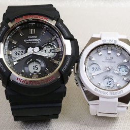 カシオ 恋人たちのGショック ペアウォッチ G-SHOCK BABY-G GAW-100-1AJF MSG-W100-7AJF ソーラー電波 送料無料 国内正規品 記念日 誕生日 プレゼント お揃い ブラック 黒 ホワイト 白 クリスマス お祝い 結婚 婚約 20代 30代 40代 50代 カップル 夫婦