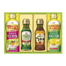 【ギフト対応無料】日清オイリオ オリーブオイル&バラエティオイルギフト (OV-20) [お中元][お歳暮] ※送料無料(北海道・沖縄は除く)