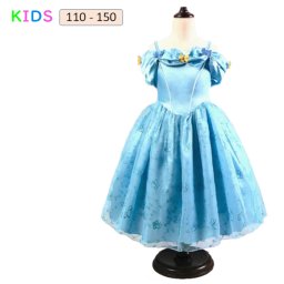 子供 ドレス 女の子 子どもドレス プレゼント ロングドレス ピアノ発表会 子供服 イベント パーティー 誕生日 発表会 演奏会　キッズ 110cm 120cm 130cm 140cm 150