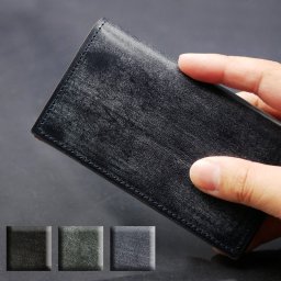 【送料無料】 名刺入れ カードケーズ ブライドルレザー メンズ 高級 薄い シンプル 大人 SB503