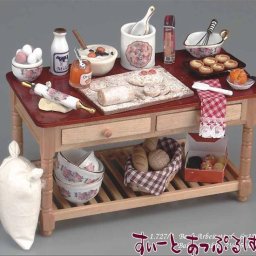 ミニチュア ロイターポーセリン ベーキングテーブル RP1727-4 ミニチュアハウス ドールハウス 用