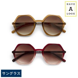 Have A Look サングラス EDGY ラウンド型UVカット/おしゃれ/紫外線カット/メンズ レディース/