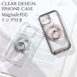 iphone17 ケース リング付き クリア iphone17Pro iphoneAir iphone17ProMAX MagSafe マグセーフ対応 スマホリング アニマル柄 大人可愛い アイフォン 17 17pro air 17promax 透明 リング ヘビ柄 パイソン きらきら 17プロ エアー スタンド かわいい 韓国 レディース 送料無料