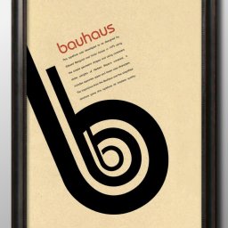 バウハウス BAUHAUS A3 サイズ ポスター アート おしゃれ 絵画 インテリア 北欧 イラスト マット紙 艶消し アートパネル 額 フレーム デザイン 壁掛け ギフト 新築祝い ディスプレイ 引越し祝い　新生活　空間デザイン 