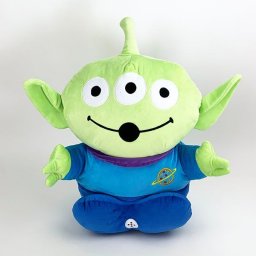 ディズニー トイストーリー グリーンメン パペット 付き抱き枕 ぬいぐるみ枕 インテリア ふわふわ GN