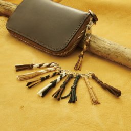 レザー ファスナー ガイド フリンジ留 メンズ レディース