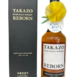 	 明利酒類 高蔵蒸留所 TAKAZO PURE MALT WHISKY REBORNMIZUNARA CASK FINISH 700ml 46度 ウイスキーギフト 贈り物 父の日 御中元 御歳暮 お誕生日
