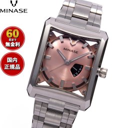 ミナセ MINASE 腕時計 メンズ レディース 自動巻き FIVE WINDOWS Mid size ブレスレットモデル VM07-M02SB