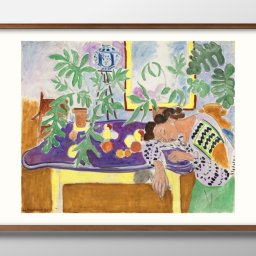 アンリ マティス マチス SleepingWoman A3 サイズ ポスター アート おしゃれ 絵画 インテリア 北欧 イラスト マット紙 艶消し アートパネル 額 フレーム デザイン 壁掛け ギフト 新築祝い ディスプレイ 引越し祝い　新生活　空間デザイン 