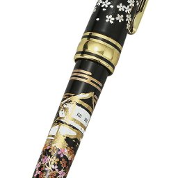   山中漆器 漆芸ボールペン 　石川門（Ｂ 景品）（卒業祝 入学祝 敬老の日 退職祝   高級 工芸品 石川県 外国人 お土産 日本製 ギフト 海外発送可 プレゼント 御礼 お祝 記念 誕生日 和柄 周年記念  景品）