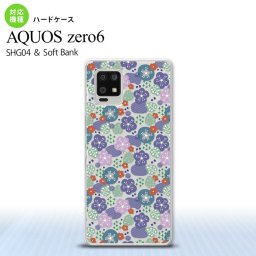 SHG04 SHG04 ZERO6 AQUOS zero6 スマホケース ハードケース 花柄 春 紫 メンズ レディース nk-zero6-1706