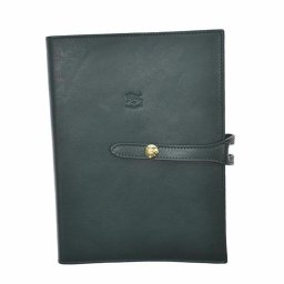イルビゾンテ IL BISONTE ノートカバー 手帳カバー メモ帳カバー ONO002 PVX001 GR118 AGENDA アジェンダ ROSMARINO ダークグリーン系