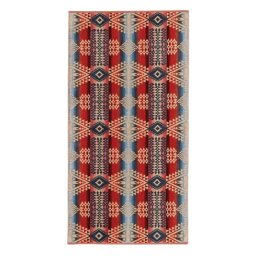 ペンドルトン PENDLETON タオルブランケット バスタオル ジャガード タオル ビーチ プール アウトドア ラグ インテリア 総柄 厚手 XB218 Desert_Sky レディース メンズ ユニセックス レッド+マルチ