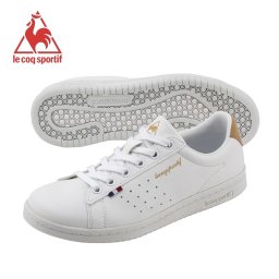 再販無し ルコック le coq sportif LA ROLAND SL LA ローラン SL ローカット レディース スニーカー 白 スポーツ シューズ 人気 学生 通学 コート レースアップ カジュアル 靴 hrlcqlarolant