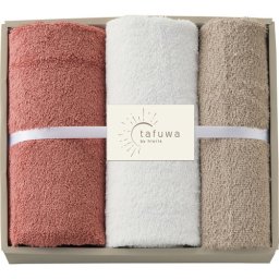 【送料無料・包装無料・のし無料】tafuwa ミニバス・フェイスタオルセット ピンク B2F1PK(A4) ギフト 敬老の日 入学祝い 卒業祝い 就職祝い 結婚祝い 誕生日 出産祝い 引越祝い 香典返し 新盆 初盆 御礼 お中元 内祝い 快気祝い ご挨拶 志 法事