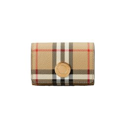 バーバリー BURBERRY 財布 二つ折り財布 カードケース 名刺入れ チェーンウォレット 8066057 A7026 レディース ベージュ系