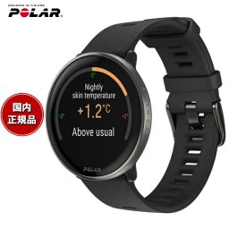 ポラール POLAR Ignite 3 Titan スマートウォッチ GPS 心拍 スポーツ ヘルスケア ランニング マラソン 腕時計 イグナイト 3 チタン シリコンブラック S-L 日本正規品 900110027