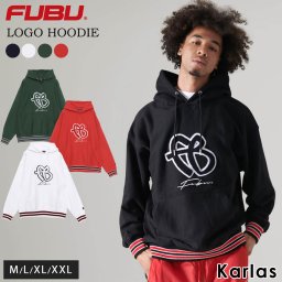 【期間限定セール】FUBU フブ パーカー メンズ ブランド 冬 秋 裏毛 スウェット フーディー ロゴ ワッペン 刺繍 大きいサイズ オーバーサイズ アメカジ ユニセックス karlas 敬老の日 プレゼント ギフト