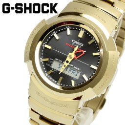 G-SHOCK ジーショック 腕時計 メンズ 男性用 フルメタル 20気圧防水 電波ソーラー 耐衝撃 タフソーラーアナデジ 人気 ウォッチ ギフト ブランド プレゼント AWM-500GD-9A