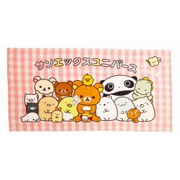 サンエックス ユニバース 集合 バスタオル San-x