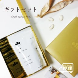 丹波なた豆茶ギフトセット[Small Pack & Mug（個包装）]