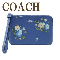 コーチ COACH ポーチ 財布 ハンドポーチ スマホケース リストレット 財布 花柄 73363SVOSE 【ネコポス】 ブランド 人気