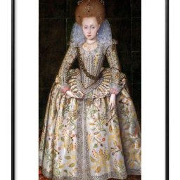 ロバート ピーク エルダー エリザベス女王 A3 サイズ ポスター アート おしゃれ 絵画 インテリア 北欧 イラスト マット紙 艶消し アートパネル 額 フレーム デザイン 壁掛け ギフト 新築祝い ディスプレイ 引越し祝い　新生活　空間デザイン 