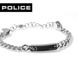 ポリス ブレスレット メンズ POLICE ユニバーサル UNIVERSAL チェーン GB0010801 シルバー アクセサリー 腕輪 ジュエリー ブランド 高級 おしゃれ プレゼント 男性 実用的 かっこいい