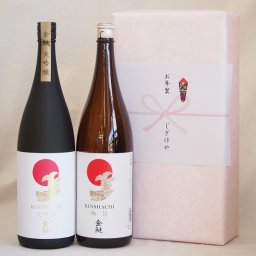 愛知金鯱 感謝贈り物2本セット(金鯱 大吟醸 金鯱酒造 極旨(愛知県)) 1800ml×2本