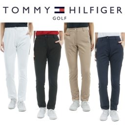 トミーヒルフィガー ゴルフレディース サイドラインロゴ ロングパンツ TOMMY HILFIGER  THLA513 2025年春夏モデル お誕生日祝い お祝い 記念品 30代 40代 50代 60代 母の日 お母さん 還暦祝い 敬老の日 彼女 人気プレゼント プレゼント