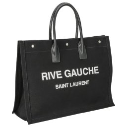 サンローラン SAINT LAURENT バッグ トートバッグ 509415FAAVR 1070 レディース メンズ ユニセックス BLACK BIANCO ブラック