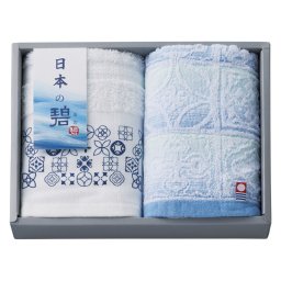 日本の碧 泉州フェイスタオル&今治フェイスタオル  ／タオル 日用品・ヘルスケア お中元 御中元 ギフト 暑中 残暑 お盆 初盆 新盆 お供 御供 ギフト 2026 送料無料 ギフト プレゼント プチギフト 内祝い 快気祝い 出産祝い 結婚祝い 引出物 新築祝い お返し