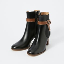 ロエベ LOEWE L815286X05 1329 ブーツ レディース シューズ ゲート レザー チェルシー アンクルブーツ ヒール カジュアル お出かけ ギフト 靴 ブランド プレゼント ブラック 