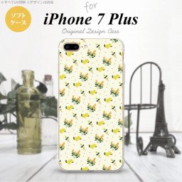 【iPhone7plus】【スマホケース/スマホカバー】【アイフォン7plus】iPhone7plus スマホケース カバー アイフォン7plus ソフトケース 花柄・バラ（F） 黄 nk-i7plus-tp251【メール便送料無料】