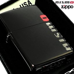 ZIPPO ライター NISMO ブラック＆レッド ジッポ 日産公認モデル 車 ニスモ ロゴ かっこいい 色差し ニッサン おしゃれ メンズ ギフト プレゼント