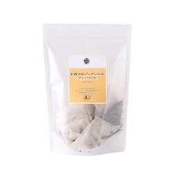 趣華茶 有機金花プーアール茶ティーバッグ90ｇ（3ｇ×30ｐ）中国茶