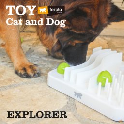 イタリアferplast社製 知育トイ 犬 猫 エクスプローラー EXPLORER おもちゃ 玩具 遊び ペット用品