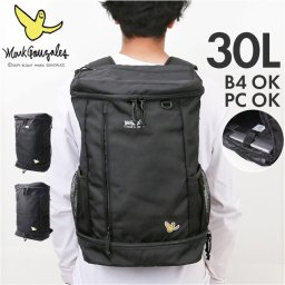 what it isnt リュック 2H9-64192 通販 ワットイットイズント マークゴンザレス リュックサック バックパック デイパック メンズ レディース ブランド A4 B4 大容量 通学 通勤 黒 ブラック 高校生 中学生 旅行 部活 メンズバッグ