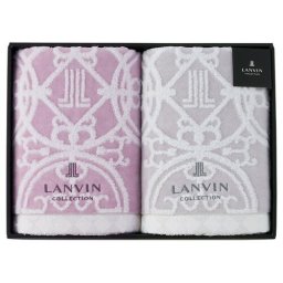【送料無料・包装無料・のし無料】ランバン プルミエール バスタオル2P 22709-24210-009(B4)ギフト 敬老の日 入学祝い 卒業祝い 就職祝い 結婚祝い 誕生日 出産祝い 引越祝い 香典返し 新盆 初盆 御礼 お中元 内祝い 快気祝い ご挨拶 志 法事