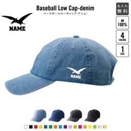 プテラノドン2  名入れベースボールローキャップデニム 定番 帽子 キャップ UVカット 熱中症対策 UV対策 日よけ ランニング アウトドア ジョギング 屋外 かわいい おしゃれ 恐竜　化石　肉食　草食　雑食　海　陸