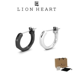 ライオンハート ピアス メンズ クロッシング ピアス クラン SV925 サージカルステンレス LH-1EA107 LION HEART メンズピアス 片耳用 1点売り クリスマス 誕生日 プレゼント ギフト 彼氏 【ネコポス】 ブランド 人気 ランキング