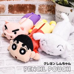 筆箱 ポーチ クレヨンしんちゃん  ぶりぶりざえもん  シロ しんのすけ ペンポーチ ペンケース ぬいぐるみ キッズ 子供 キャラ 人気 ペン ボア ふわふわ カラフル プレゼント ギフト 景品 小学生 中学生 学生 プレセント ギフト ファスナー