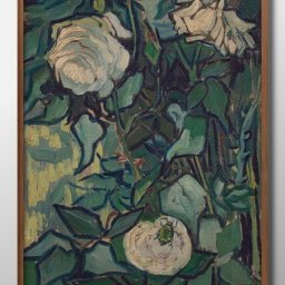 フィンセント ファン ゴッホ 薔薇と甲虫 A3 サイズ ポスター アート おしゃれ 絵画 インテリア 北欧 イラスト マット紙 艶消し アートパネル 額 フレーム デザイン 壁掛け ギフト 新築祝い ディスプレイ 引越し祝い　新生活　空間デザイン 