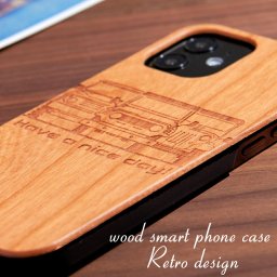 iphone14 ケース 木製 iphone14Pro iphone14Plus iphone14ProMAX ウッド 天然木 木目 アイフォン 14 14Plus 14Pro 14ProMAX カバー 車 ジープ レトロカー  おしゃれ スマホケース 14プロ 14プラス 木製ケース ウッドケース シンプル キャンプ アウトドア 耐衝撃 送料無料