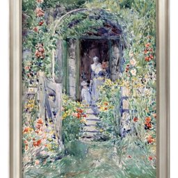 チャイルド ハッサム その栄光の庭 A3 サイズ ポスター アート おしゃれ 絵画 インテリア 北欧 イラスト マット紙 艶消し アートパネル 額 フレーム デザイン 壁掛け ギフト 新築祝い ディスプレイ 引越し祝い　新生活　空間デザイン 