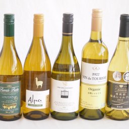 余韻に酔いしれるシャルドネ白ワイン5本セット(アルパカ ネセミヨン辛口Alc.12.5%(チリ) ヴィーニャ サン エステバン クラシックAlc.13%(チリ) シャンモリ 樽醗酵 松本辛口Alc.12%(山梨県) ヴァン ドゥ ツーリズム 有機辛口Al